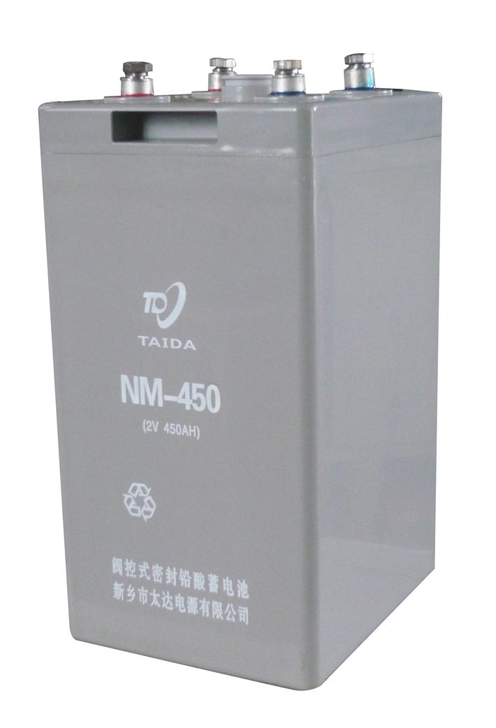 内燃机车用阀控式铅酸蓄电池NM450-2 2V450Ah(5HR)